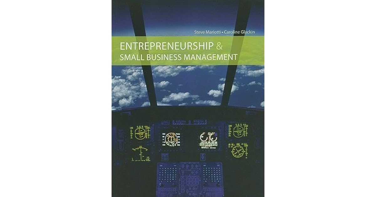 Entrepreneurship and Small Business Management 2nd Edition