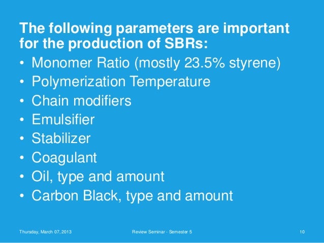 Solution Styrene Butadiene Rubber (S-SBR) Market Report